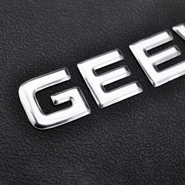 Étiquette souple 3D à effet surélevé