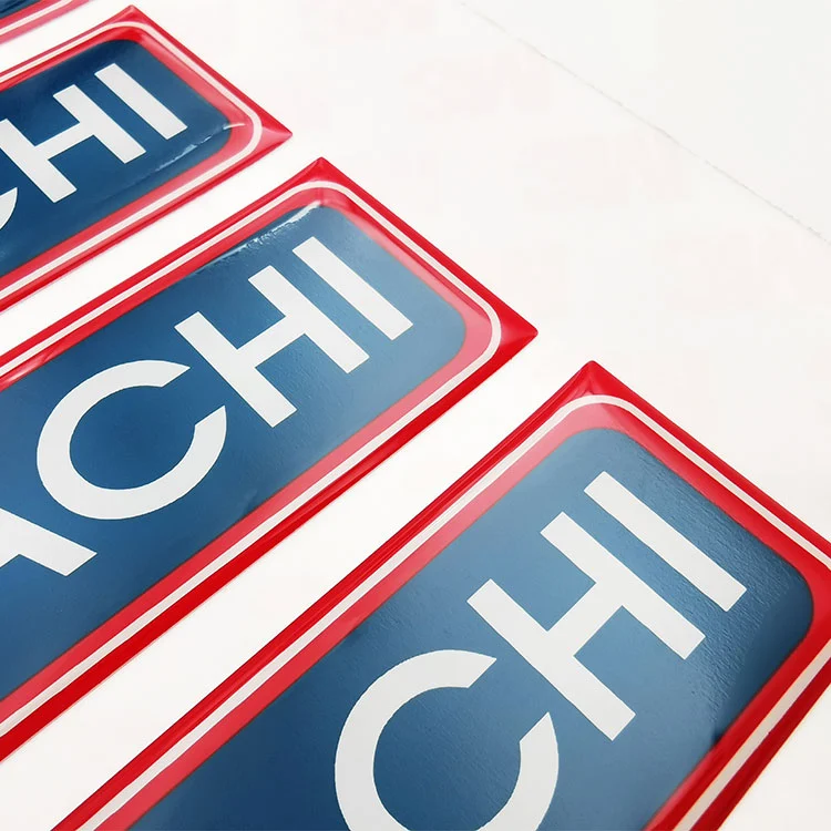 Autocollants pour la résine époxy