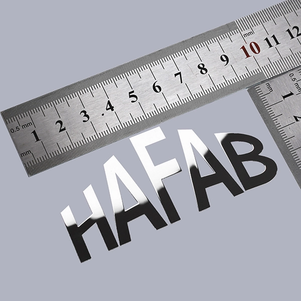 Autocollant de transfert de métal fin