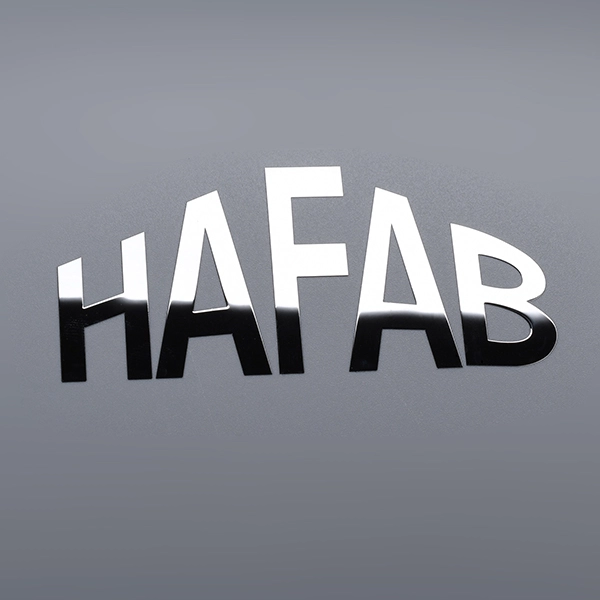 Autocollant de transfert de métal fin