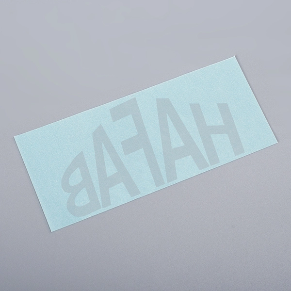 Autocollant de transfert de métal fin