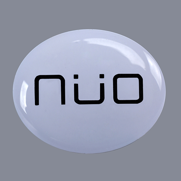 Autocollants époxy en résine cristal transparente