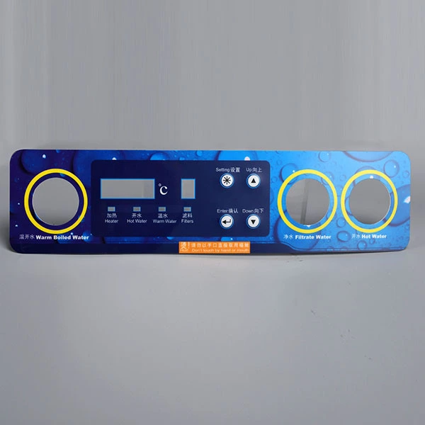 Panneau de membrane tactile imperméable