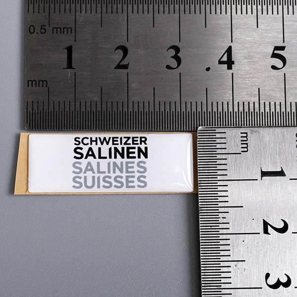 Autocollant en résine époxy résistant aux intempéries